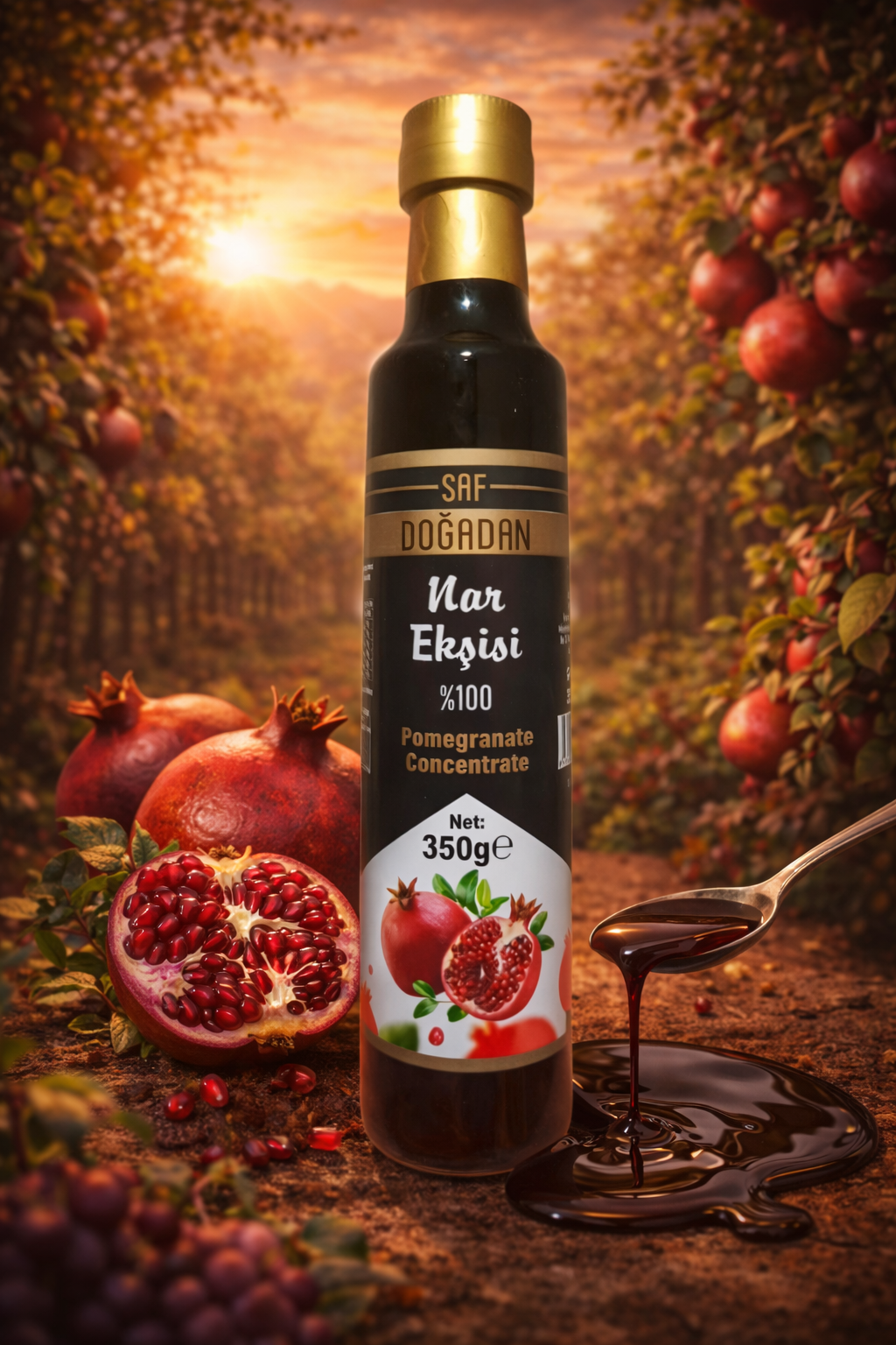 NAR EŞKİSİ 350GR CAM ŞİŞE